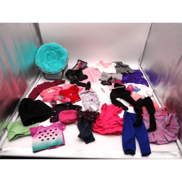 Our‎ Generation Doll Clothing for 18 inch Doll 20 Plus Clothes Shoes Boots Chair